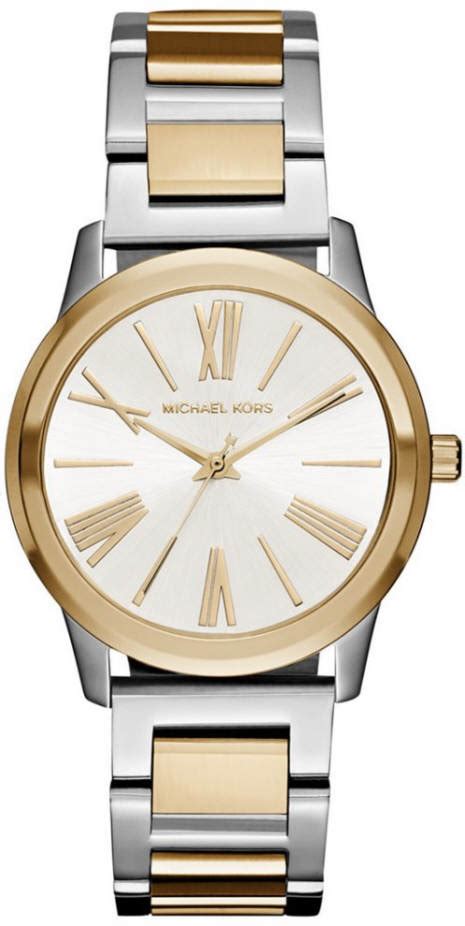 michael kors watch 3521|Women's Michael Kors Hartman Silver And Gold Steel Watch .